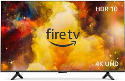 Amazon Fire TV with colorful galaxy screensaver
