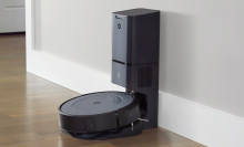 iRobot Roomba vacuum on base