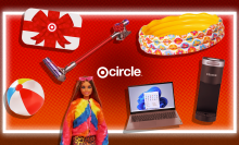 a composite of products on sale at target during its circle week sale in july 2023