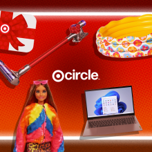 a composite of products on sale at target during its circle week sale in july 2023
