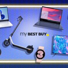 a composite of products that will be on sale at best buy during its black friday in july sale