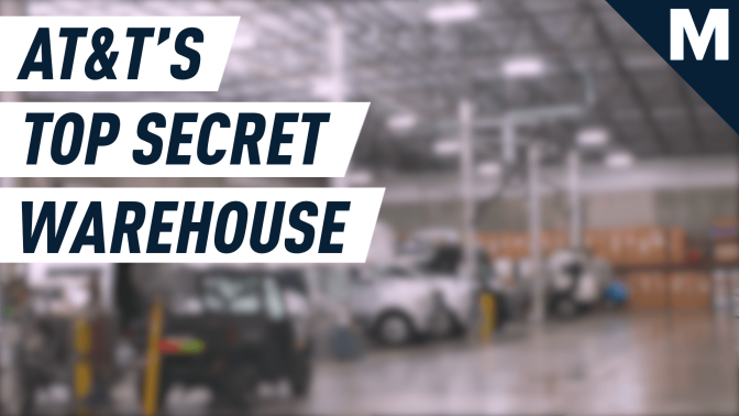 What we found inside AT&T's top secret warehouse