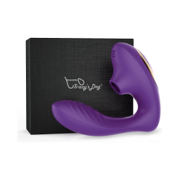 tracy's dog clit sucking vibrator in purple 